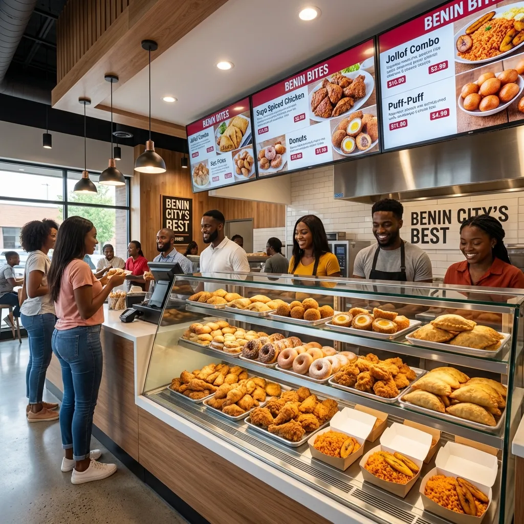 Maicaas Fast Food Counter